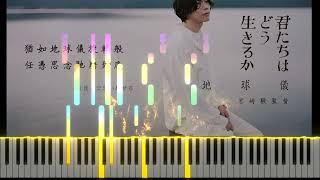 【Piano Sheet】米津玄師 - 地球儀（宫崎骏作品《君たちはどう生きるか/你想活出怎样的人生》主题曲