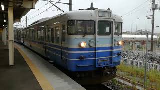 【塗装が変わる】115系N37＋N40編成新ﾆｲ 越後線 普通1529M 内野→長岡 白山駅発車