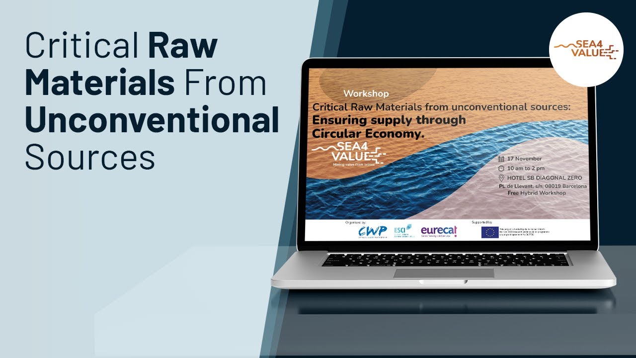 Critical Raw Materials From Unconventional Sources Ensuring Supply Through Circular Economy