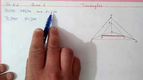 Chapter:6 Ex.6.2 (Q.3,4,5,6) Triangles | Ncert Maths Class 10 | Cbse.