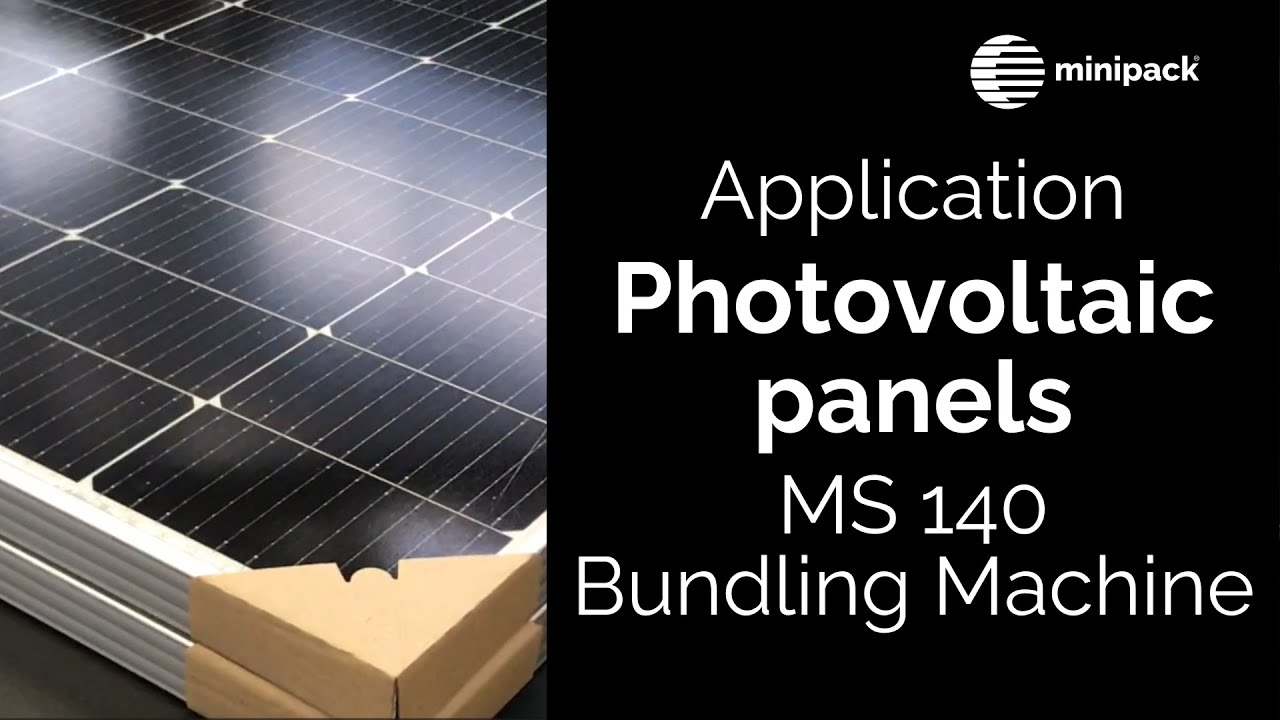 Application| Photovoltaic panels - MS 140 - YouTube