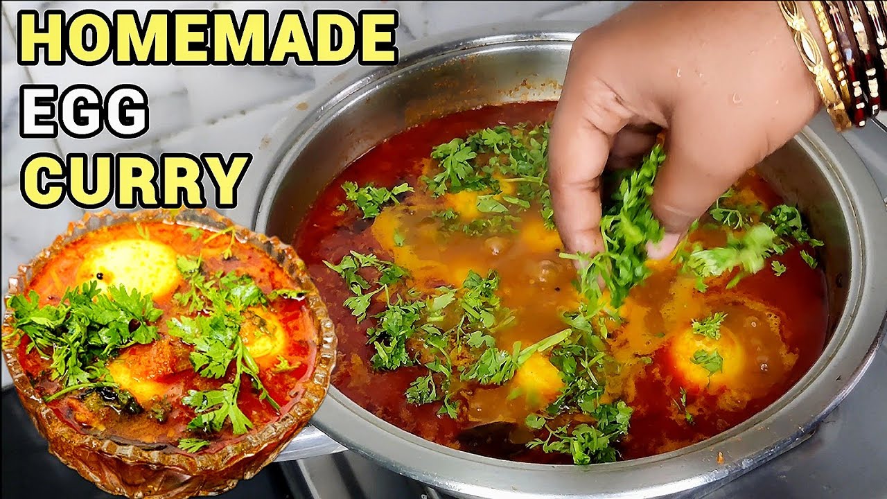 Simple and Easy Homemade Egg Curry Recipe🤤|  சுவையான முட்டை கிரேவி | Tamilium