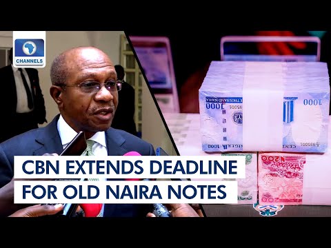 CBN Extends Deadline For Collection Of Old Naira Notes [Full Interview]