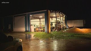 Possible tornado damage seen in Wise County
