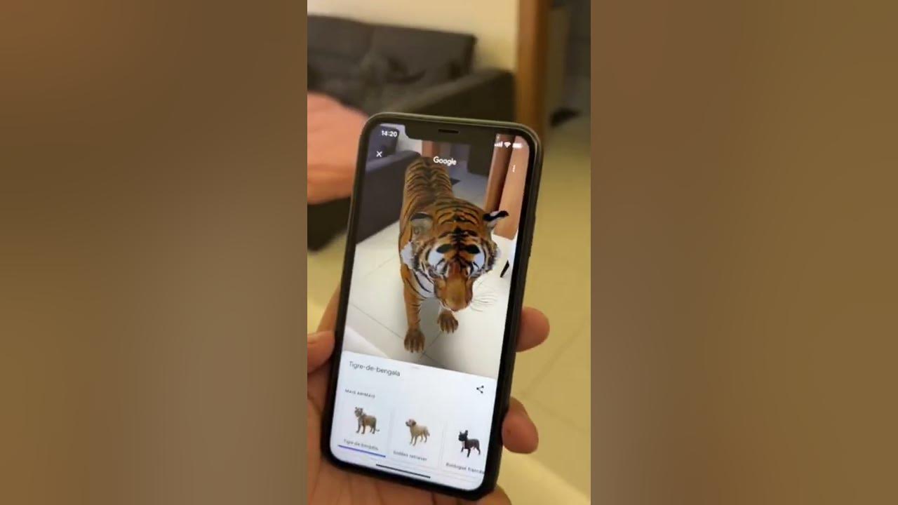 Como ver animais em 3D no Google usando o celular - TecMundo