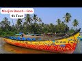Russian's favorite, Morjim Beach - Goa | 4k Virtual Tour | Goa Tourist places