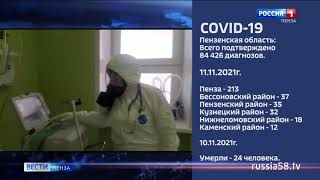В Пензенской области коронавирус подтвержден в Пензе Заречном и 20 районах области