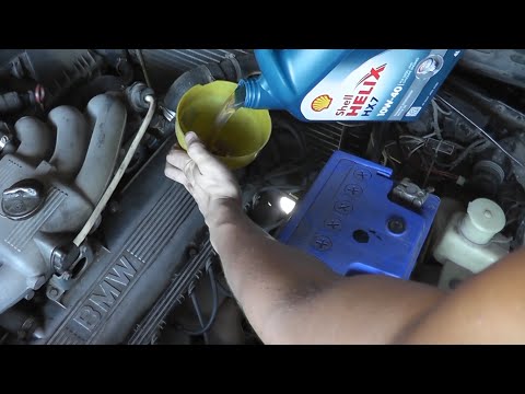 Замена масла в автомобиле  Подробная инструкция