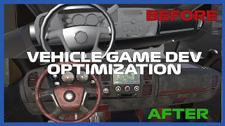 Vehicle 3D Game Dev Optimization Showcase