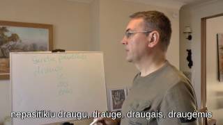 Lithuanian Lesson 17 - Instrumental Case - Įnagininkas