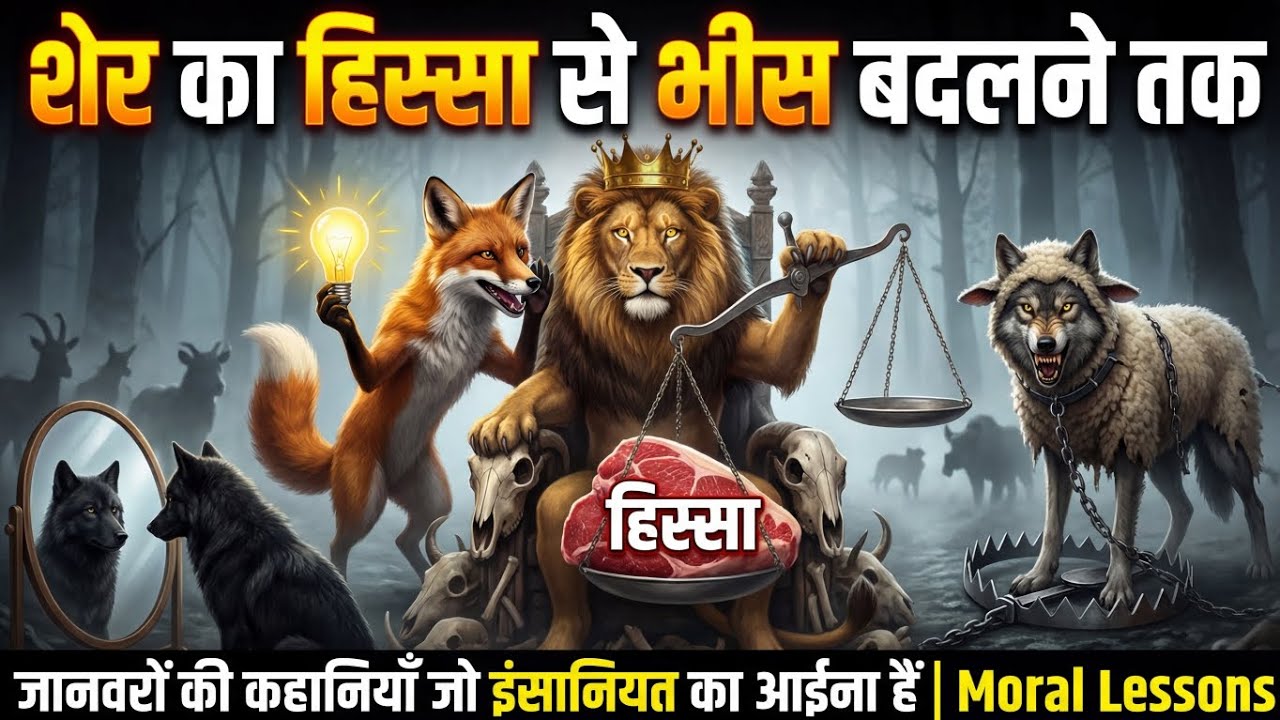 Lion's Share to Wolf in Disguise | Animal Fables That Mirror Human Nature | Deep Moral Lessons