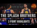 The Splash Brothers | Steph Curry| Klay Thompson | 3 point highlights