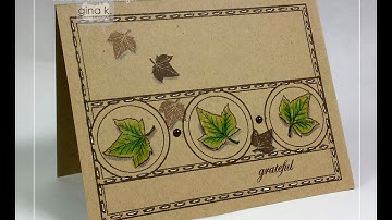 Create a Top Stitched Frame with Triple Play Holiday