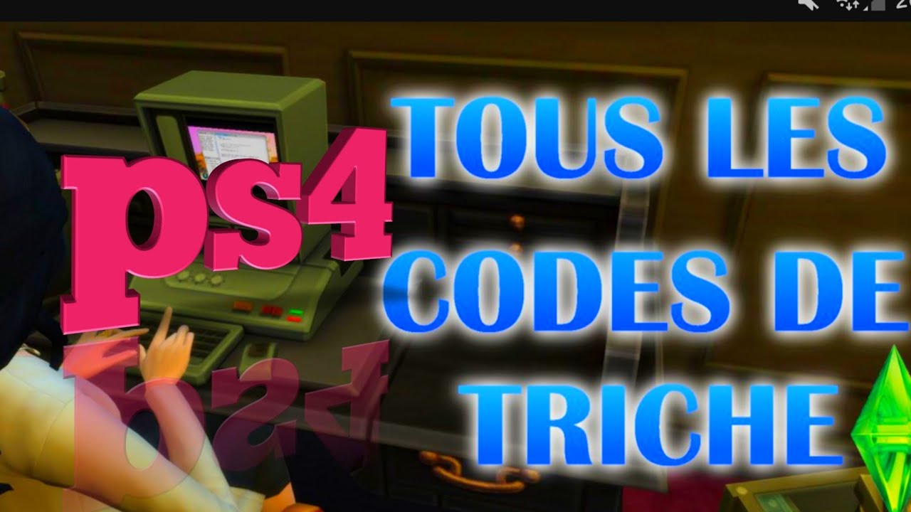Comment faire les codes de triche sur les sims 4/ps4 - YouTube Comment faire les codes de triche sur les sims 4/ps4 - YouTube