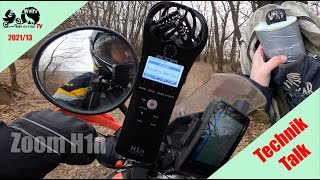 Motorsound im Motorrad-Video ohne störende Windgeräusche aufnehmen | Zoom H1n