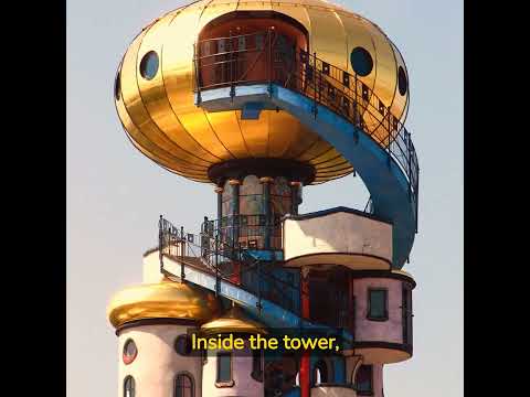 Amazing Architecture  - The Kuchlbauer Tower in Abensberg, Germany #shorts