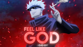 「Feel Like God 🔥」Jujutsu Kaisen - Gojo VS. Sukuna [Edit/AMV] Resimi