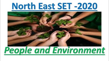 North East SET 2020 | Paper 1 preparation | MCQs on People Development and Environment | Lecture 4