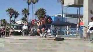 Dave Spitz 400lb Power Clean