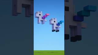 Minecraft Horse Statue 3 | Minecraft Animal Zoo Build - Pegasus