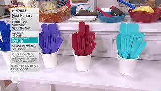 Mad Hungry - ❤️It's an honor to feature our products for a 24 hour period  at QVC 8/22 in a TSV (today's special value)! Check out the new 7-piece Silicone  Spurtle set