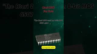 Atari 2600 fun facts 15 Mos Technology 6507 Cpu Mb