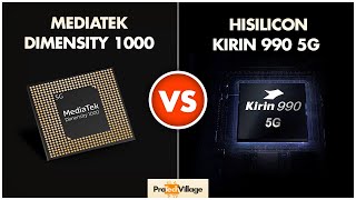 Hisilicon Kirin 990 vs Mediatek Dimensity 1000 | Quick Comparison | Who wins?