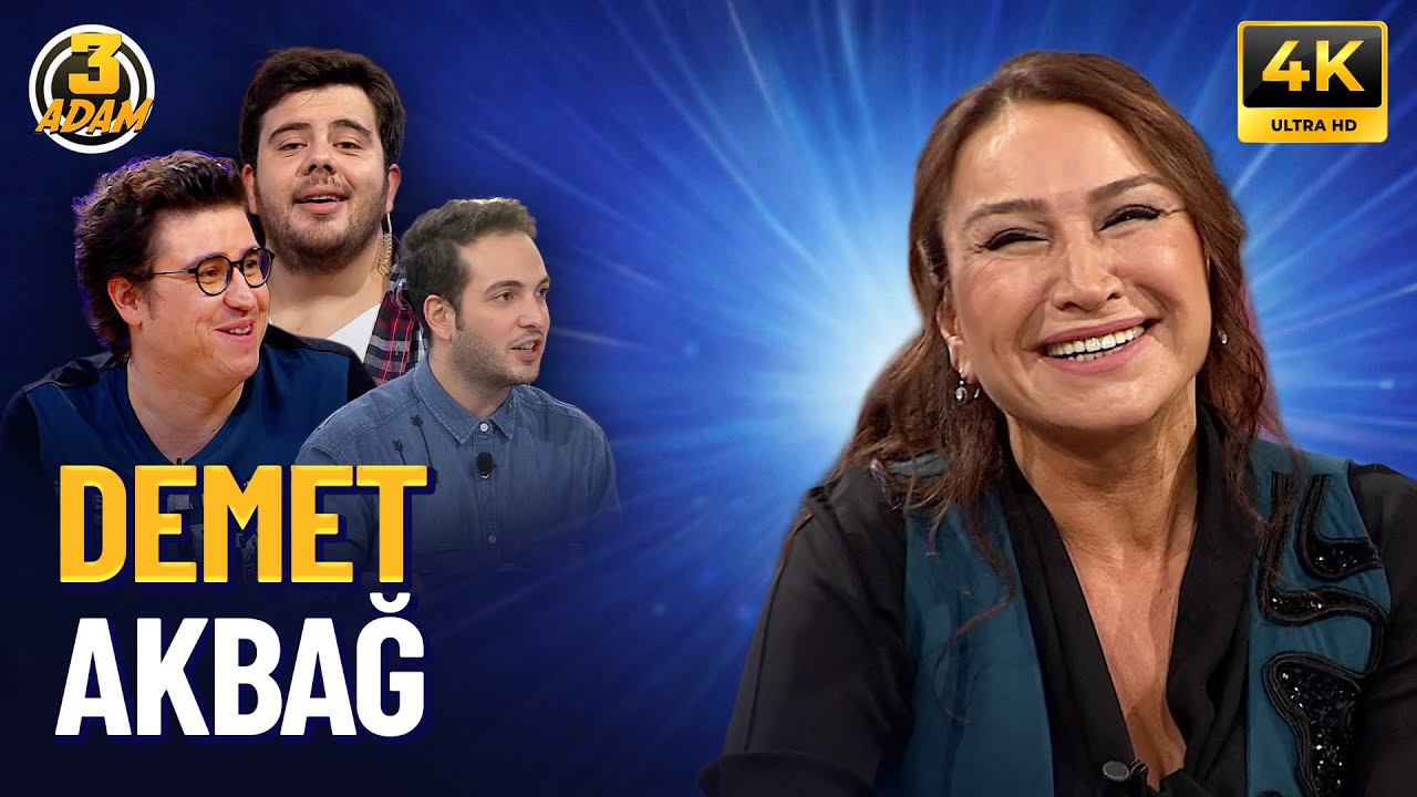 Demet Akbağ | 3 Adam 4K FULL BÖLÜM