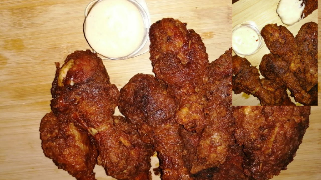 FRIED CHICKEN (flour and eggs)friedchicken YouTube