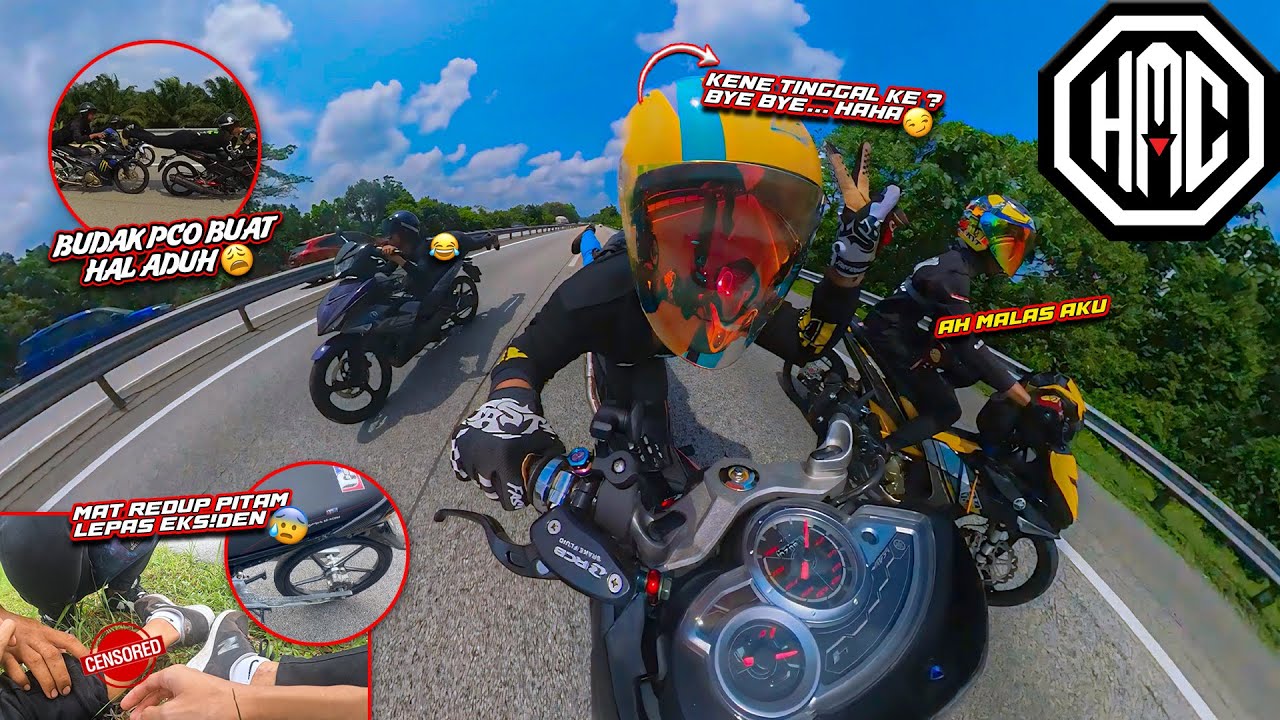 CRYPTON Barai GiLA weh 😰 | X1R Jem NAiK Towing ?! 😈 | Pukat Semua EXIT TOL adoii 😫