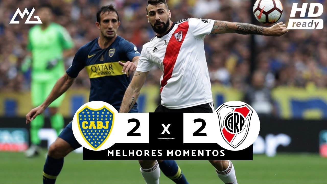 Download Boca Juniors 2x2 River Plate - Melhores Momentos (HD) Final - Copa Libertadores