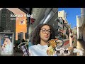 Korea vlog bukchon hanok village dogcaf new airbnb popup store fancafs  more