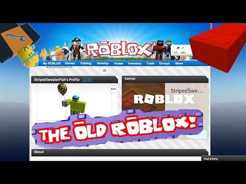 How To Get The Old Roblox Layout Back 2018 Youtube - old roblox group layout