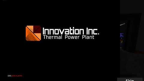 Innovation Inc. Thermal Power Plant - Zombie Outbreak Event (LATE) + The Apocalypse Ending