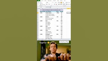 Auto Fill Blank Cells Using Above Cell in Excel ⬆️ | Ctrl + Enter Trick