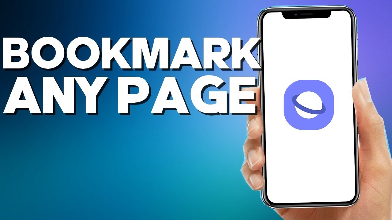 How To Delete Bookmark On Samsung Internet Browser YouTube