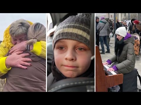 Scenes of resilience amid war in Ukraine