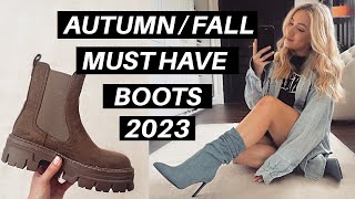 AUTUMN / FALL MUST HAVE BOOTS 2023 | Ankle Boots, Knee High Boots, Shoe Collection