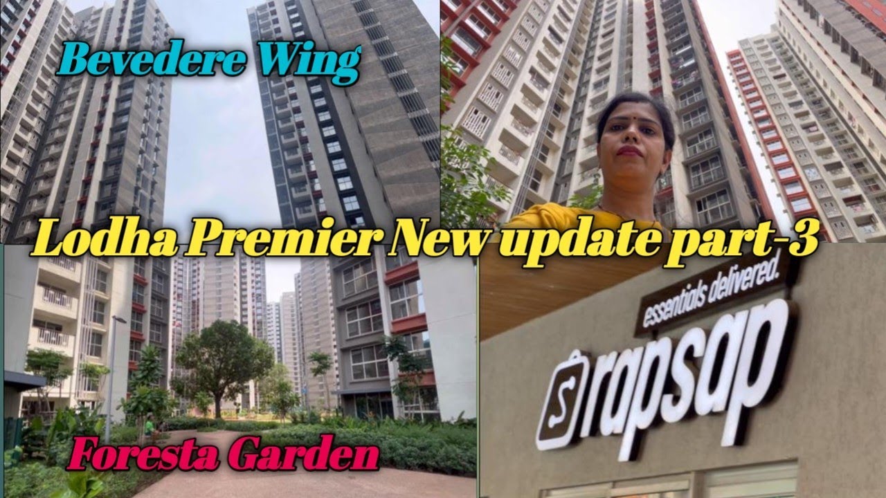 Lodha codename Casa Premier Manpara part 3 | Belvedere wing new update | Rapsap shop