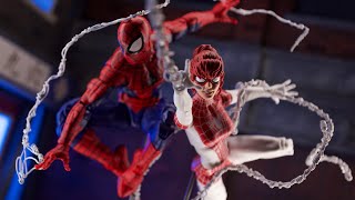 Marvel Legends Spider Man: Renew Your Vows Spider-Man & Spinneret Two Pack Review