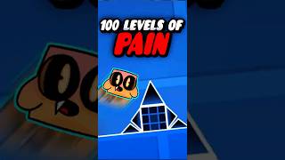 100 Levels Of Pain In Geometry Dash