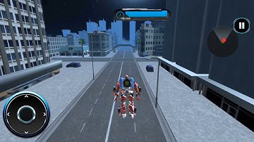 Robot Transformation City Wars - Fire Truck Sim