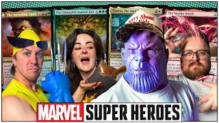 WE PLAYED THE FASTEST MARVEL COMMANDERS!! – Squirrel Girl vs Hulk vs Thanos vs Scarlet Witch