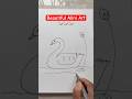 Water Swan 🦢 Kids Drawing #kids #kidsart #artforkids #kidsdrawing #ytshorts #kidsvideos #shorts