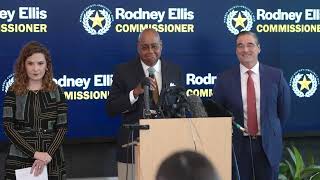 DA Teare joins Rodney Ellis re the investigation into the fatal shooting of Lorenzo Salgado Araujo