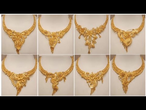 25 Latest Collection of Gold Necklace Designs in 15 Grams | Styles At Life
