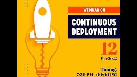 Webinar – Learn Continuous Deployment