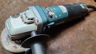 Makita Variable Speed SJS Angle Grinder Review