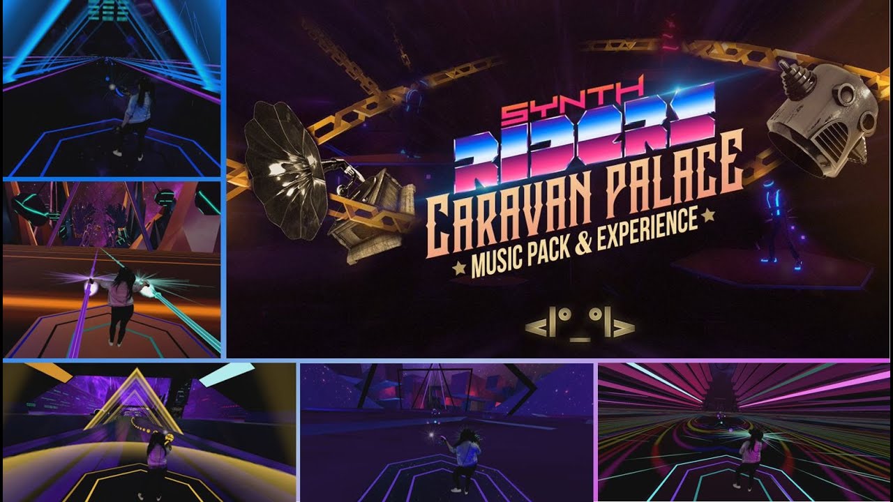 Caravan Palace - Full Synth Riders Pack! All songs, Master difficulty, first attempt