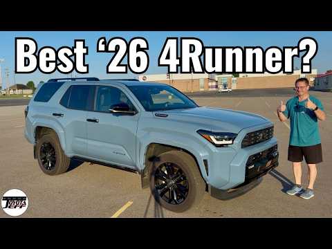 2026 Toyota 4Runner Platinum Review & Drive!